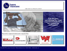 Tablet Screenshot of jopsonassociates.com